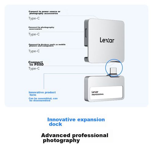 Disco Duro Lexar PSSD 2TB USB-C Negro