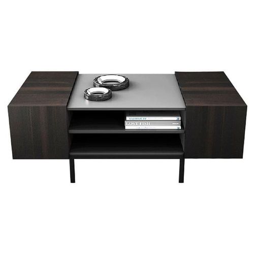 Mesa de centro auxiliar italiana (gris)