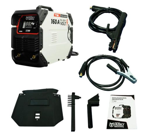 Soldadora Inverter Profesional Swedish Husky Titanium Doble Voltaje - TT185