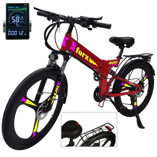 E-Bike rodada 26 MXMUJ-057 Xforz Mount500TourRed