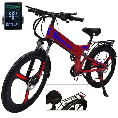 Bici eléctrica modo asistido MXMUJ-011 Xforz Mount500TourRed