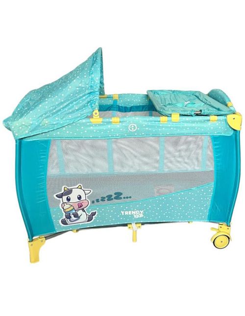 Trendy Kids - Cuna Corral K500 Vaquita - Azul