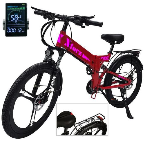 Bici con bateria recargable MXMOJ-015 Xforz Mount750TourRed