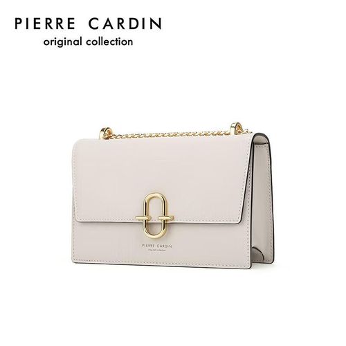 Bolso cruzado Pierre Cardin J0A218-800301 piel blanco perla para mujer