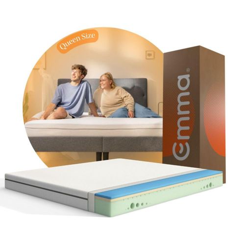 Colchón Emma Comfort Plus Queen Size Soporte Óptimo