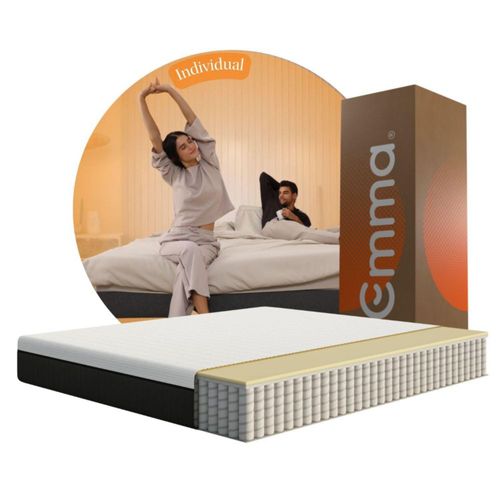 Colchón Emma Comfort Premium Individual Transpirabilidad y Durabilidad