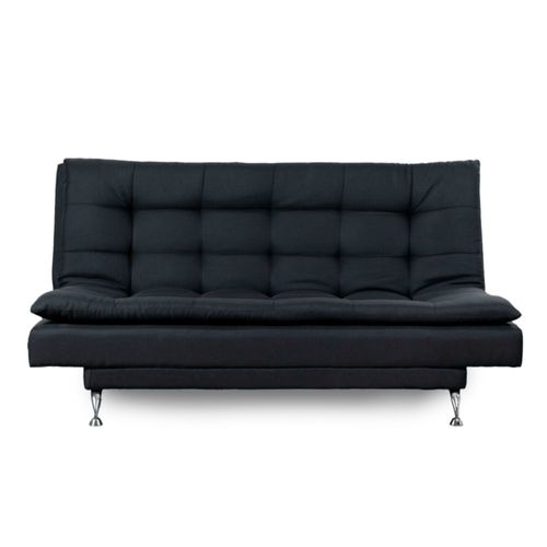 Sofá Cama Atlas del descanso Matrimonial 3 Posiciones Modelo Paris Gris Oxford