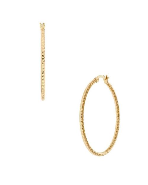 Arracadas De Oro Amarillo 14K