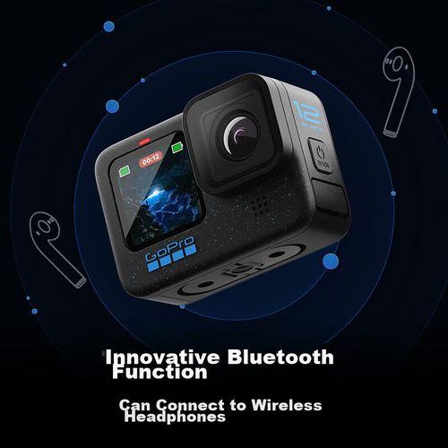 Cámara GoPro HERO12 Black graba en 5.3K sumergible hasta 10 metros con pantallas LCD