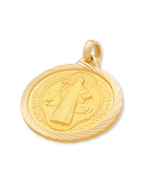 Medalla De San Benito Oro 14K SF-67-14K