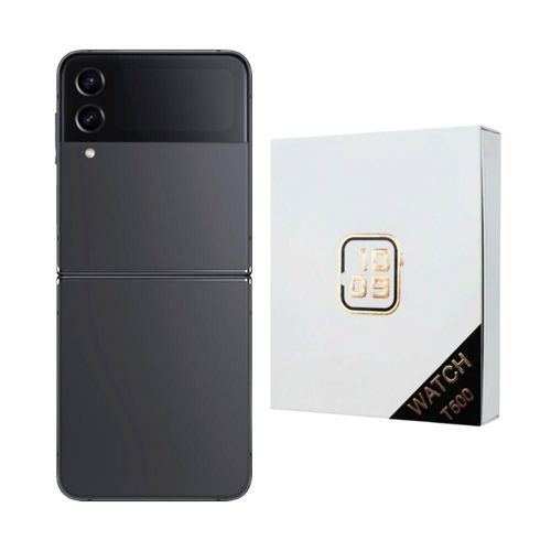 Galaxy Z Flip 4 128GB Negro Reacondicionado más Reloj Genérico