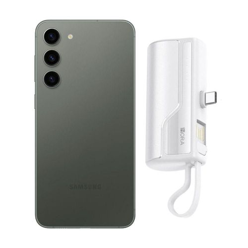 Galaxy S23 128GB Verde Reacondicionado más Mini Power Bank