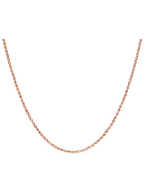 Cadena Torsal De Oro Rosa 14K 50 Cm
