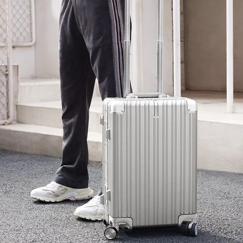 Maleta 90 Points Trolley 20" Plateada