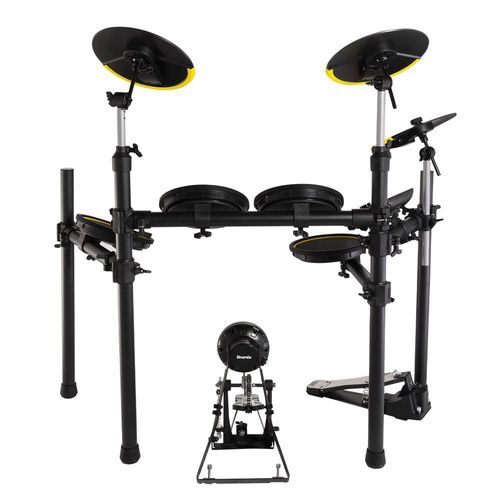 Set de Batería Electrónica de 8 pz Color Amarillo COPPER II - YL DRUMCO
