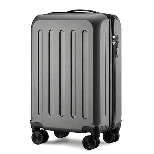 Maleta JEVI EASYTRAVEL 20 Pulgadas Gris Oscuro con Cerradura y Ruedas 360°