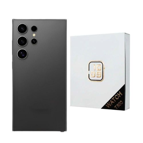 Galaxy S24 Ultra 256GB Negro Reacondicionado más Reloj Genérico