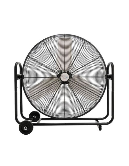 Narvik Ventilador de 30 Pulgadas Industrial de Piso con Ruedas e Inclinación de 270°