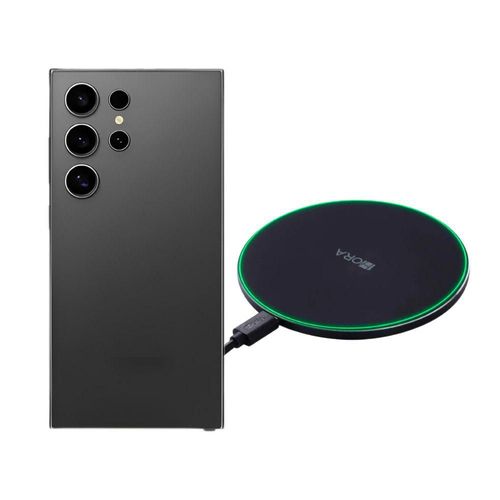 Galaxy S24 Ultra 256GB Negro Reacondicionado más Cargador Genérico