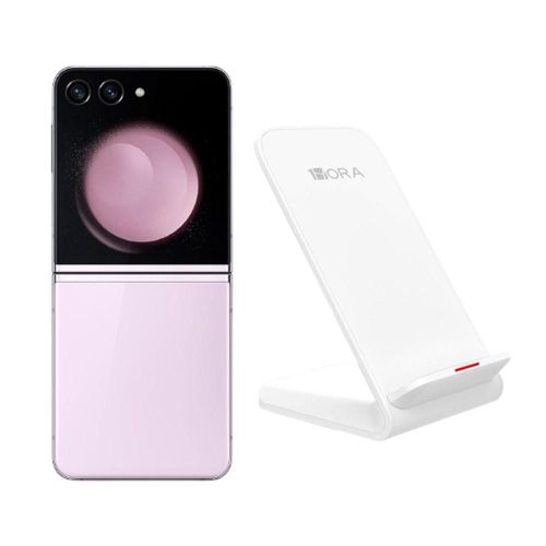 Galaxy Z Flip 5 256GB Lila Reacondicionado más Base Cargador