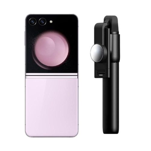 Galaxy Z Flip 5 256GB Lila Reacondicionado más Baston Bluetooth