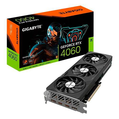 Tvideo Gigabyte Rtx4060 Gaming Oc 8Gb 128 Bit Gddr6 Gv-N4060Gaming Oc-8Gd