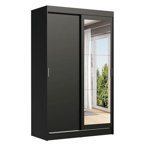 Ropero Closet Tokio Madesa 2 Puertas Negro