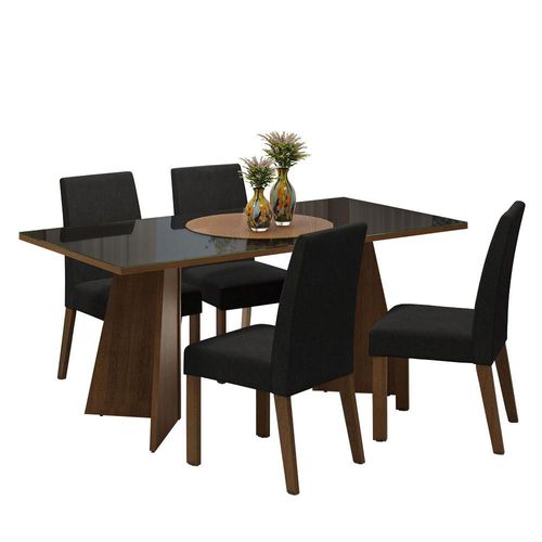 Mesa de Comedor con Mesa y 4 Sillas Taylor Madesa MN 01