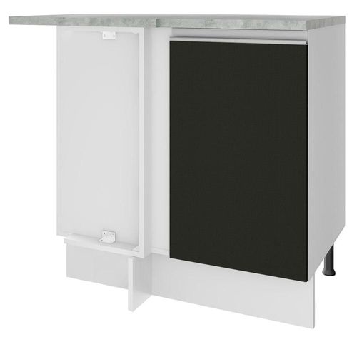 Gabinete Bajo Cocina Madesa Glamy 94cm Con Encimera BN