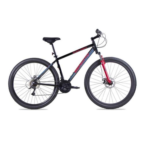 Bicicleta BENOTTO Montaña BLACK EAGLE R29 21V. Hombre FS Frenos Doble Disco Mecanico Aluminio Negro/Rojo Talla:UN