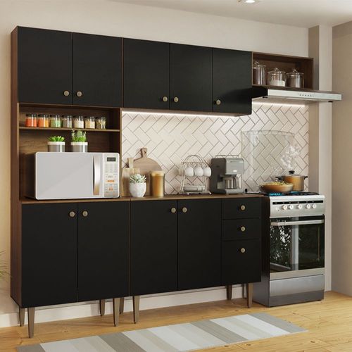 Cocina Integral Completa Modular Madesa Gourmet 235cm MN 02
