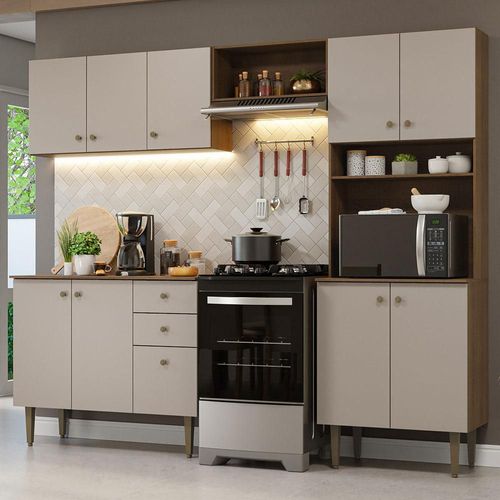 Cocina Integral Completa Modular Madesa Gourmet 235cm MC 01