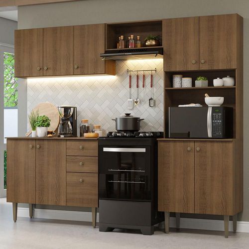 Cocina Integral Completa Modular Madesa Gourmet 235cm MM 01