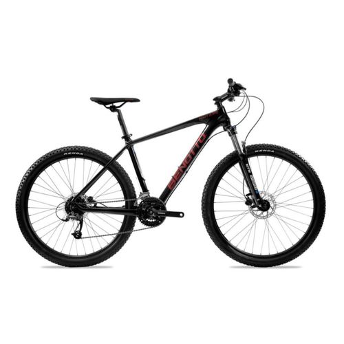 Bicicleta BENOTTO Montaña KUTANG CARBON FIBER R27.5 3x8 Shimano Frenos Doble Disco Hidraulico Carbon Negro Talla:MM