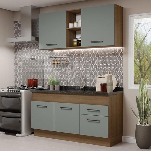 Cocina Integral Completa Modular Madesa Agata 150cm MG 02