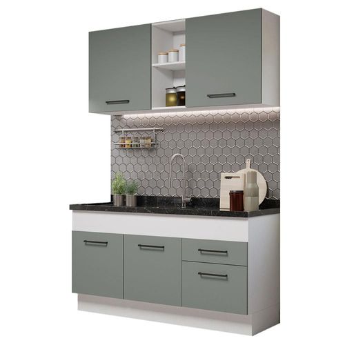 Cocina Integral Completa Modular Madesa Agata 150cm BG 02