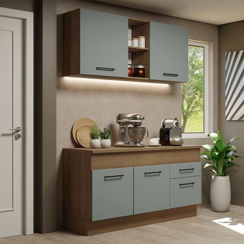 Cocina Integral Completa Modular Madesa Agata 150cm MG 01