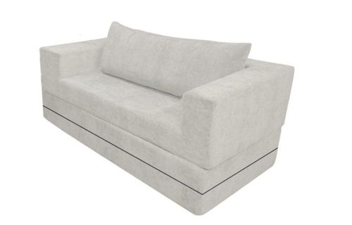 Sofá Cama Sorrento 1 Pieza + Cojín Estilo Y Comodidad Gray