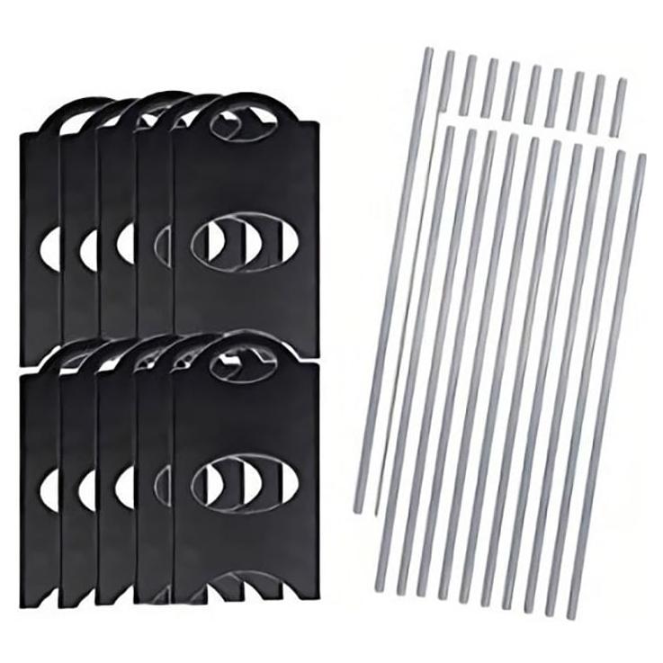 Rack & Pack Zapatera Organizador 10 Niveles 30 Pares de Zapatos Facil  Armado Almacenamiento Recamara Closet Zapatero : : Hogar y  Cocina