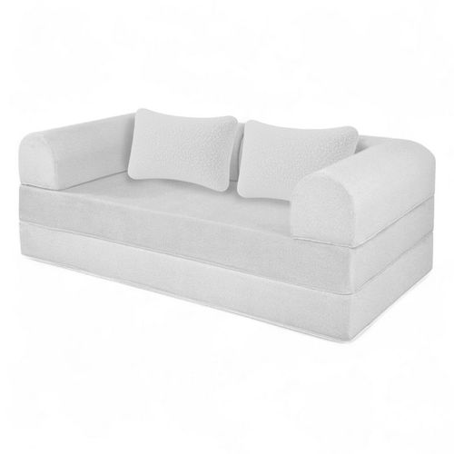 Sofá Cama Teddy 3 Cuerpos NAAP CONCEPT White