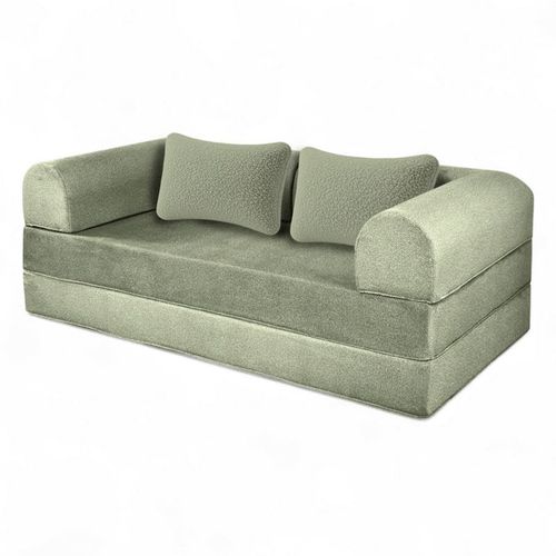 Sofá Cama Teddy 3 Cuerpos NAAP CONCEPT Olive