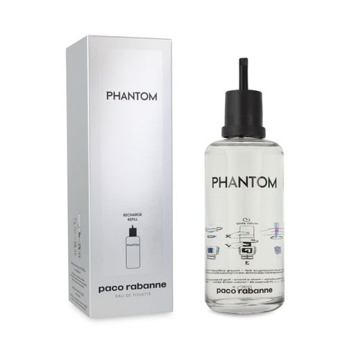 PACO RABANNE PHANTOM EDT 200ML RECHARGE REFIL CABALLERO