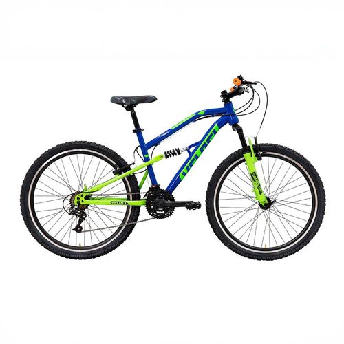Bicicleta Veloci Naukas Rodada 26 Azul De Montaña