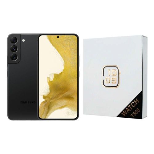Galaxy S22 Plus 256GB Negro Reacondicionado más Reloj Genérico