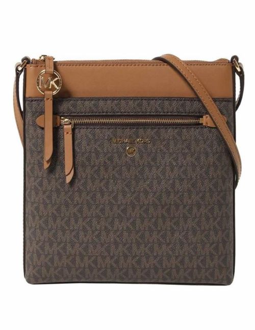 Bolsa Michael Kors Charm 32S1GT9C1B Café
