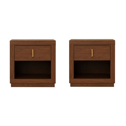 Set de 2 Buros Umira Nogal Kessa Muebles