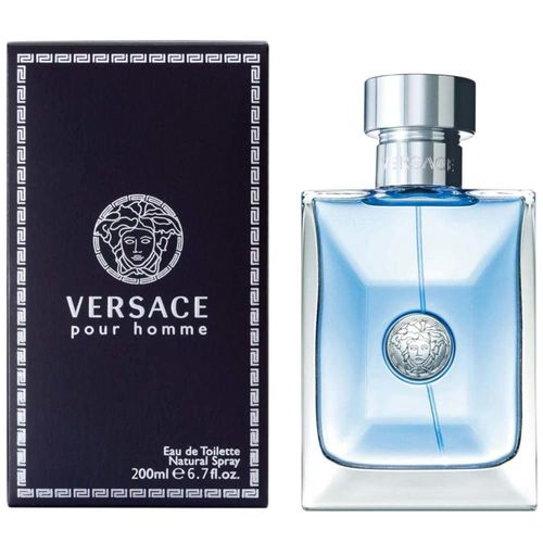 VERSACE POUR HOMME EAU DE TOILETTE SPRAY 200ML.