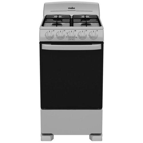 Mabe - EM5033BAIS1 Estufa de Piso 50 cm (20 pulgadas) Plata Mercurio ort