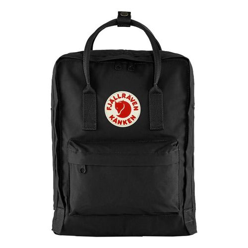 Mochila Kanken FJALLRAVEN 23510 de Vinylon F Negro Unisex