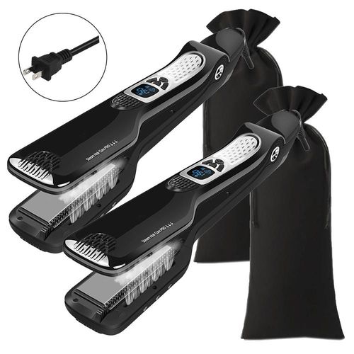 Planchas de Vapor de 5 Temperaturas TitaniumSteamBlack MXTWU-011 Plancha de Ceramica Bonitas